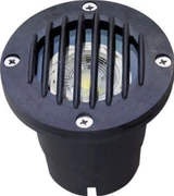 4.64 Inch 5W 1 LED Well Light with Grill by Dabmar - FG317-LED5