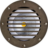 8.1 Inch 18W 1 LED In-Ground Flood Well Light with Grill by Dabmar - FG4400-LED18-F