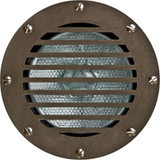 8.1 Inch 12W 1 LED In-Ground Well Light with Grill by Dabmar - FG4400-LED12-RGBW