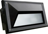 8.88 Inch 9W 1 LED Hooded Face Step Light by Dabmar - FG2010-LED9
