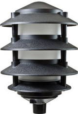 One Light 13W 4-Tier Pagoda Light With 6 Inch Top by Dabmar - FG5113