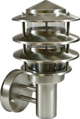 1 Light Outdoor Wall Mount 12.63 Inch Tall by Dabmar - GM12L