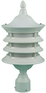 Stephanie 18.38 Inch 9W 1 LED Post Top Mount by Dabmar - GM182-LED9