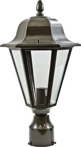 Daniella 1 Light Post Top Mount by Dabmar GM132 - GM132