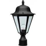 Daniella 17.75 Inch 16W 1 LED Post Top Mount by Dabmar - GM132-LED16