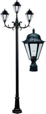 Daniella 128.62 18W 3 LED Post Mount by Dabmar - GM1303-LED6