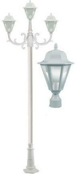 Daniella 128.62 48W 3 LED Post Mount by Dabmar - GM1303-LED16