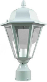 Daniella 17.75 Inch 9W 1 LED Post Top Mount by Dabmar - GM132-LED9