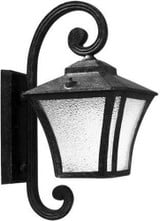 1 Light Small Outdoor Wall Mount 18 Tall by Dabmar - GM210