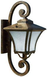 13W 1 Light Large Outdoor Wall Mount by Dabmar - GM217