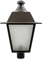 25.25 Inch 30W 1 LED Large Post Top Mount by Dabmar - GM224-LED30