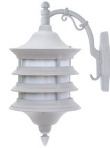 Stephanie 6W 1 LED Up Arm Outdoor Wall Mount 18.5 Inch Tall by Dabmar - GM186-LED6