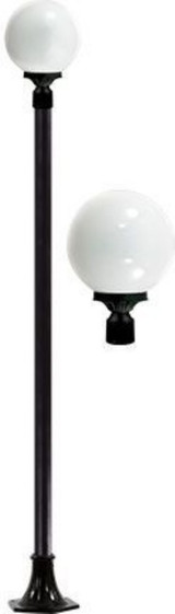 Emily 103.81 Inch 9W 1 LED Post Mount by Dabmar - GM2401-LED9