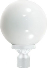 Emily 16.81 Inch 16W 1 LED Post Top Mount by Dabmar - GM240-LED16