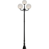 Globe 190 Inch 3 Light Globe Post Mount by Dabmar - GM2500