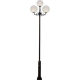 190 Inch 90W 3 LED Globe Post Mount by Dabmar - GM2500-LED30