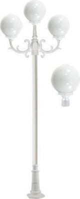 Emily 127.68 Inch 27W 3 LED Post Mount by Dabmar - GM2403-LED9