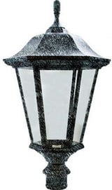 One Light Large Post Top Mount by Dabmar GM225 - GM225