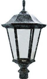 One Light Large Post Top Mount by Dabmar GM225 - GM225