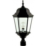 One Light 60W Post Top Mount by Dabmar GM235