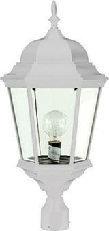 One Light 60W Post Top Mount by Dabmar GM235 - GM235