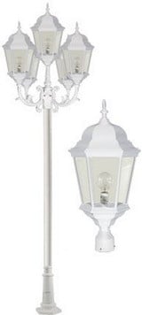 Five Light 26W Post Mount by Dabmar - GM2309