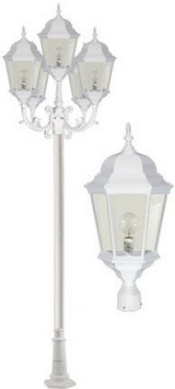 Five Light 26W Post Mount by Dabmar - GM2309