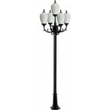 Five Light Outdoor Post Lamp by Dabmar - GM4005