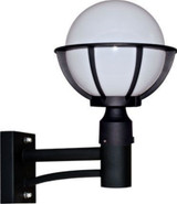 6W 1 LED Light Outdoor Wall Mount 19.2 Inch Tall by Dabmar - GM265-LED9