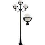 124.25 Inch 27W 3 LED Globe Post Mount by Dabmar - GM2630-LED9