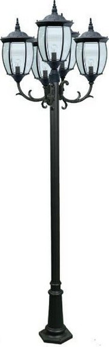 Victoria Post Five Light Fix 130W 5X Dl-S26-Gu24 120V by Dabmar - GM3026