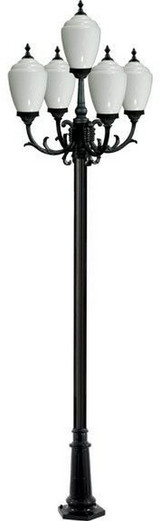 Alisa Post Light Fix 65W 5X Dl-S13-Gu24 120V by Dabmar - GM4020