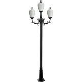 Alisa Post Light Fix 78W 3X Dl-S26-Gu24 120V by Dabmar - GM4016