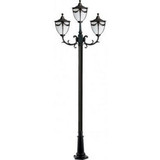 Three Light Outdoor Post Lantern by Dabmar - GM4803