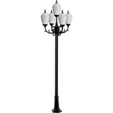 Alisa Post Light Fix 130W 5X Dl-S26-Gu24 120V by Dabmar - GM4021