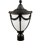 Rachel 19 Inch 16W 1 LED Post Top Mount by Dabmar - GM480-LED16