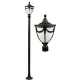 Rachel 106 Inch 9W 1 LED Post Mount by Dabmar - GM4801-LED9