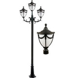 Rachel 129.87 Inch 27W 3 LED Post Mount by Dabmar - GM4803-LED9