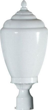 Alisa 20.38 Inch 9W 1 LED Post Top Mount by Dabmar - GM285-LED9
