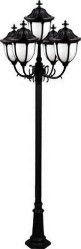 Deco Showcase Post Fix 130W 5X Dl-S26-Gu24 120V by Dabmar - GM5537