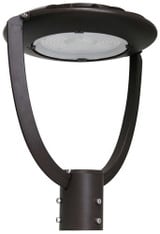23.62 Inch 55W 1 LED Large Post Top Mount by Dabmar - GM573-LED55