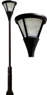 152.75 Inch 75W 1 LED Large Cone Shape Post Mount by Dabmar - GM5800-LED75