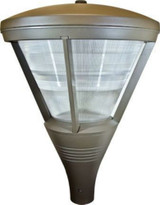 34.5 Inch 120W 1 LED Large Cone Shape Post Mount by Dabmar - GM580-LED120