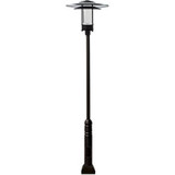 138.5 Inch 1 Light Large Hat Post Mount by Dabmar - GM5100