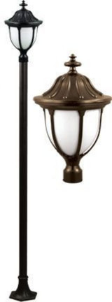 Showcase 107 Inch 9W 1 LED Post Mount by Dabmar - GM5501-LED9