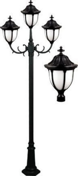 Showcase 132.25 Inch 48W 3 LED Post Mount by Dabmar - GM5525-LED16