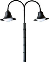 Drop Light Post Top Fix 2X 50W Mh 120V by Dabmar - GM626