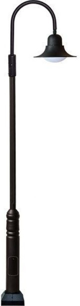 153 Inch 30W 1 LED Drop Light Post Mount by Dabmar - GM6100-LED30