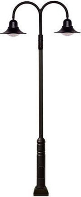 153 Inch 120W 2 LED Drop Light Post Mount by Dabmar - GM6050