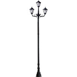 Acorn Cast Alum Acorn Light Fix 3X Incand 120V by Dabmar - GM7120